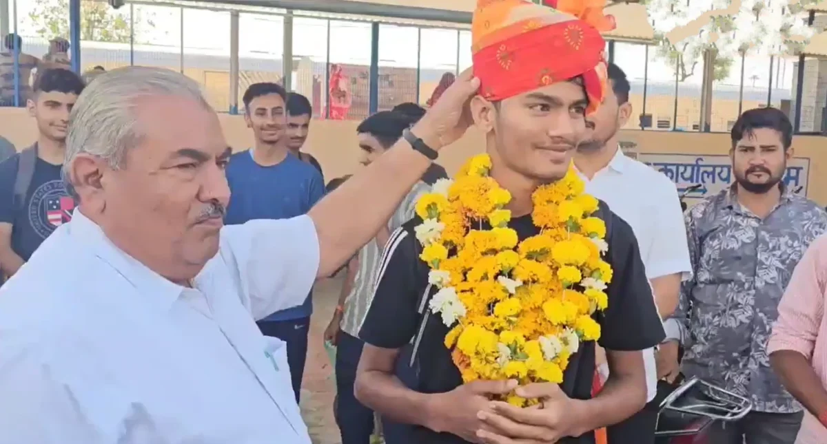 Mohit Kumar: Barmer farmer's son triumphs in basketball, inspired by father's toil