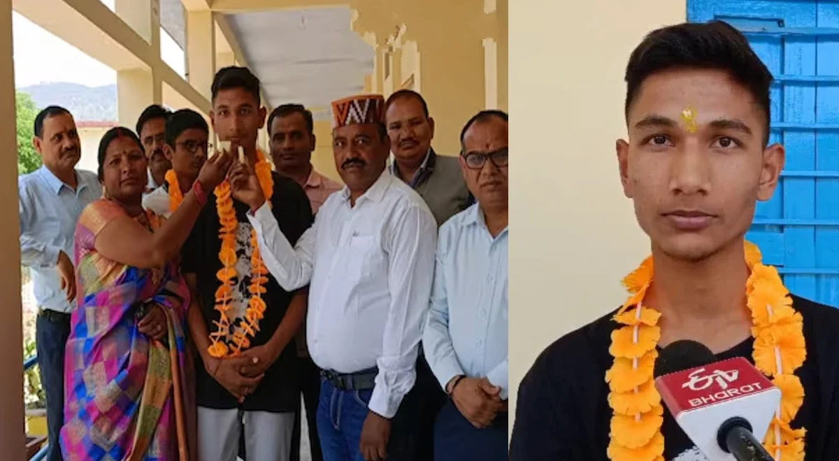 Uttarakhand 10th board topper Aayush