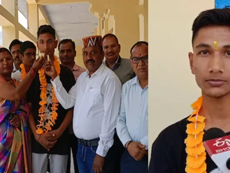 Uttarakhand 10th board topper Aayush
