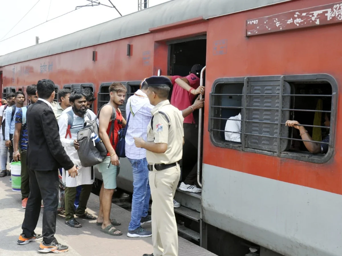 Train diverted from Moradabad Uttar Pradesh